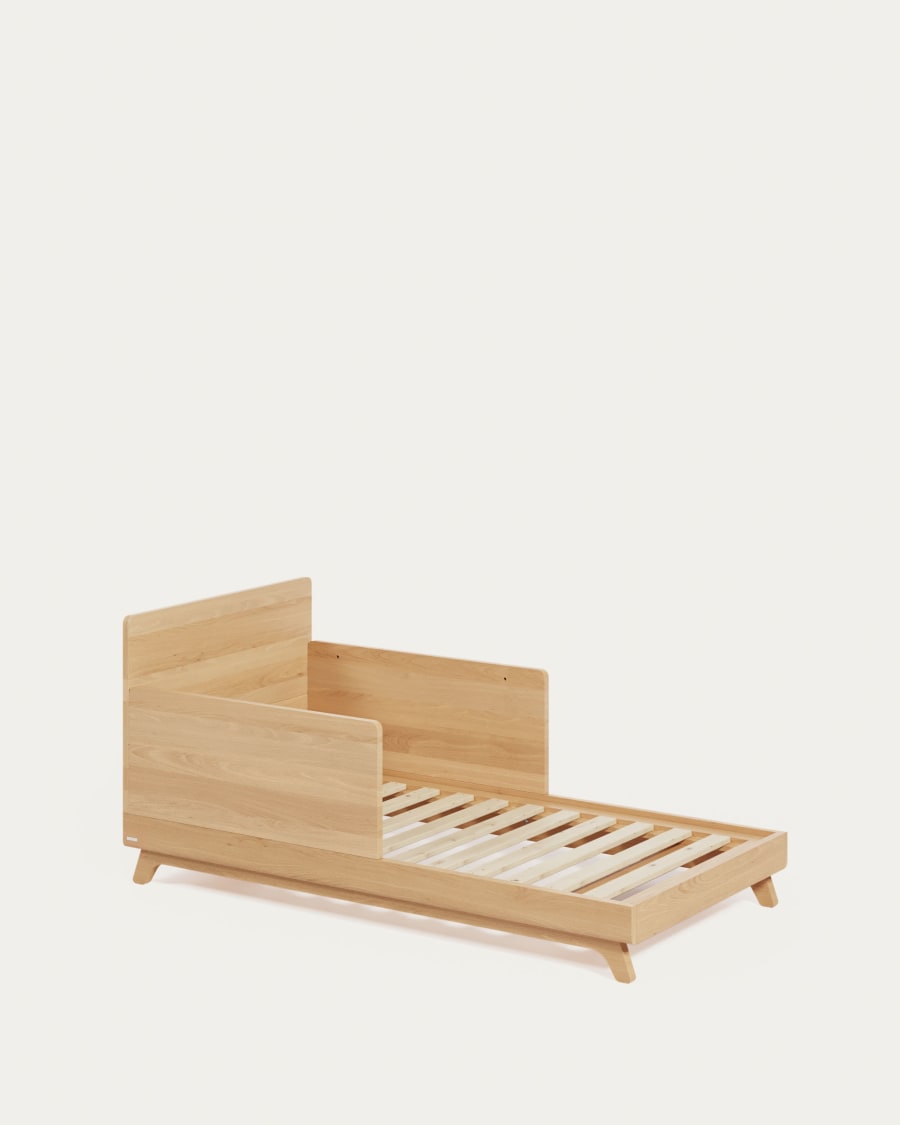 Maralis evolving cot made from solid beech wood 70 x 140 cm