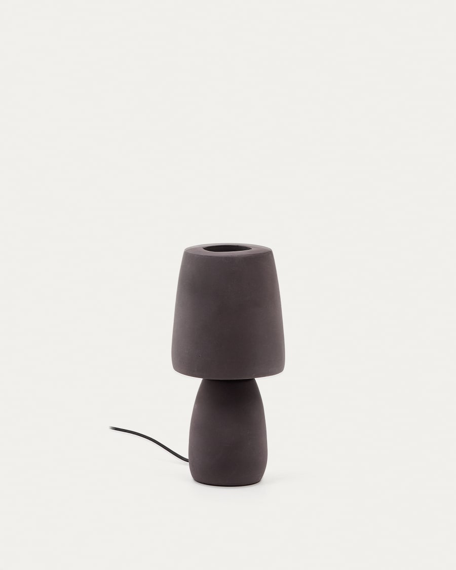 Tandy brown terracotta table lamp Australia adaptor