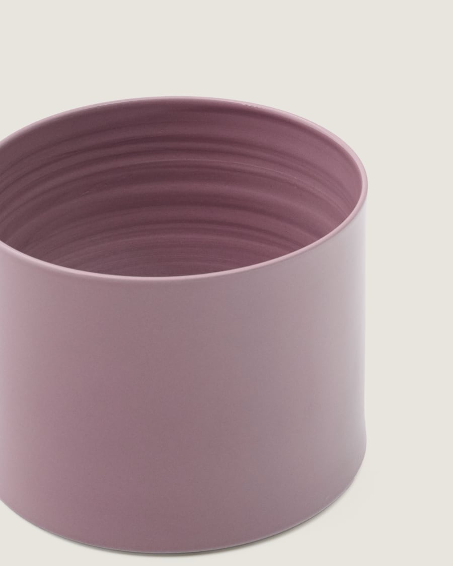 Elova lilac ceramic vase 16cm