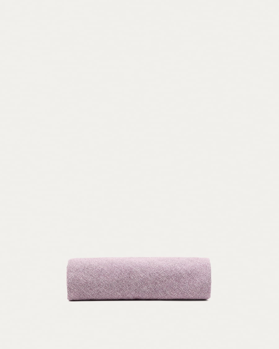 Kaeli purple footrest cover Ø43cm
