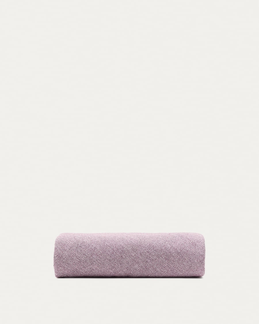 Kaeli purple footrest cover Ø60cm