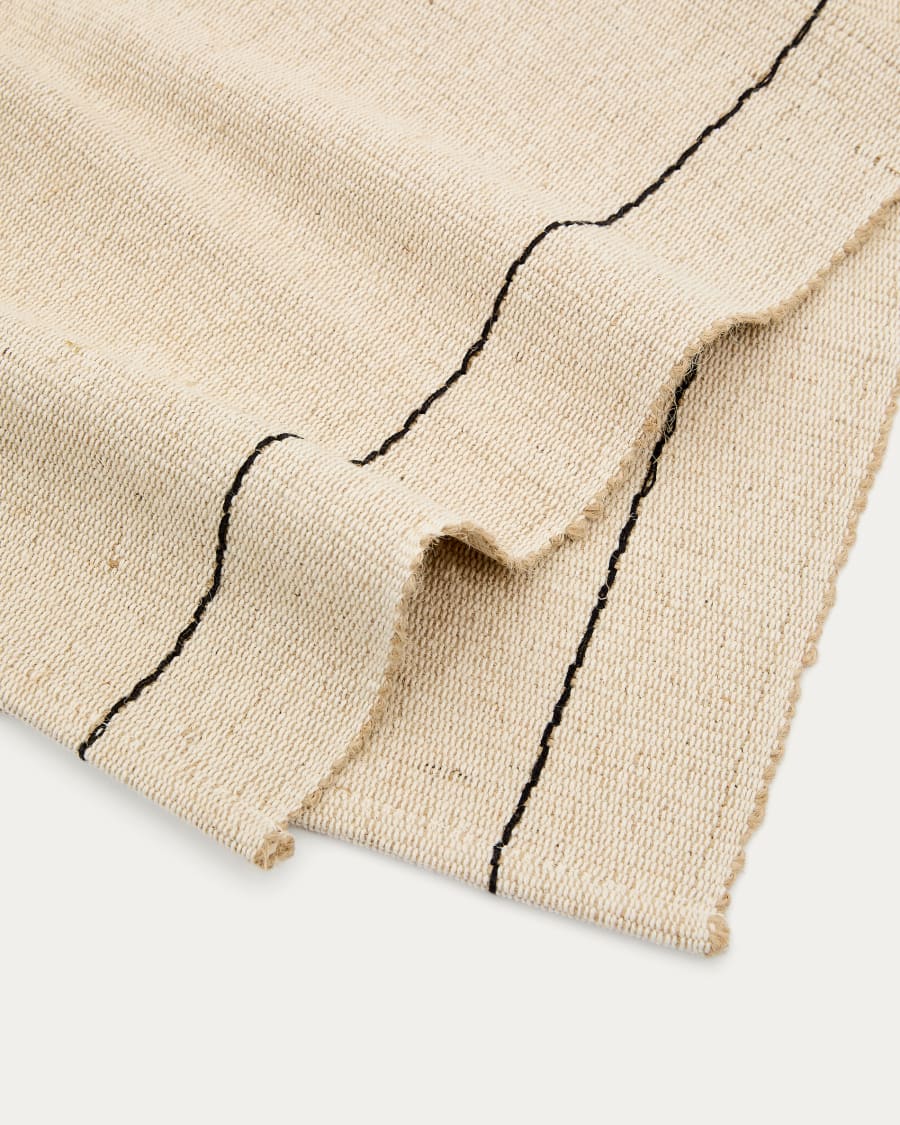 Lunel set of 2 jute placemats 50 x 35cm