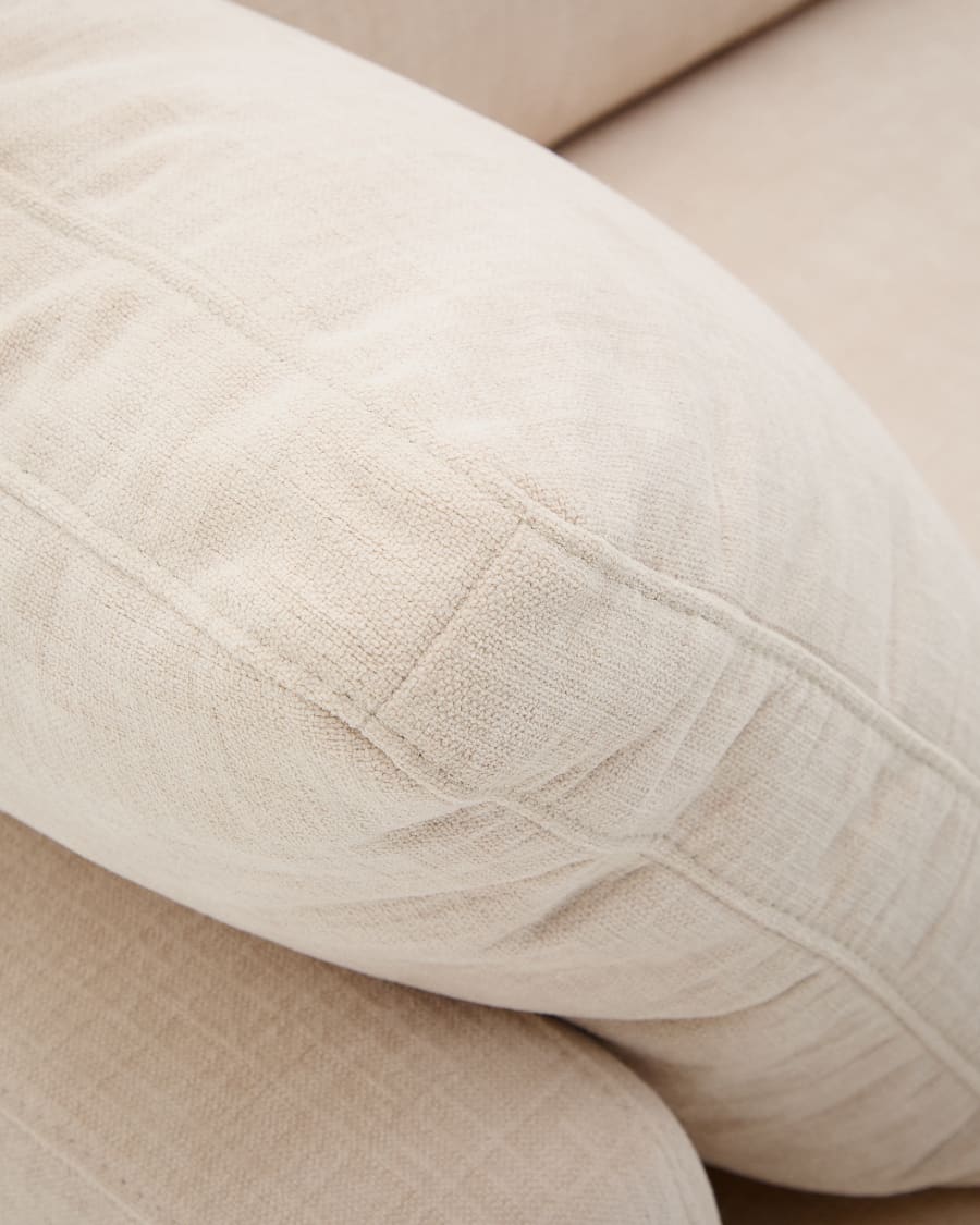 4-Sitzer-Sofa Gala mit beiger Chenille FSC Mix Credit 300 cm