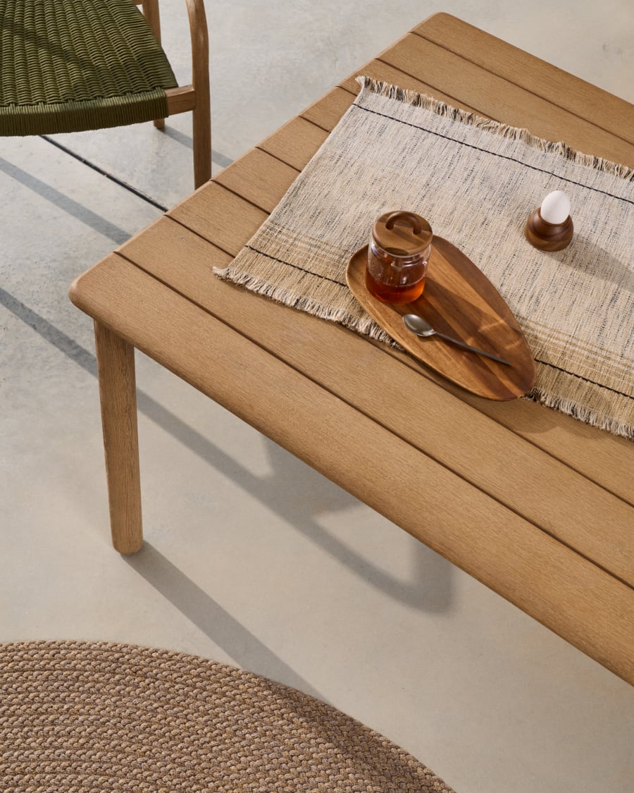 Sori table in FSC 100% solid acacia wood 200 x 100cm