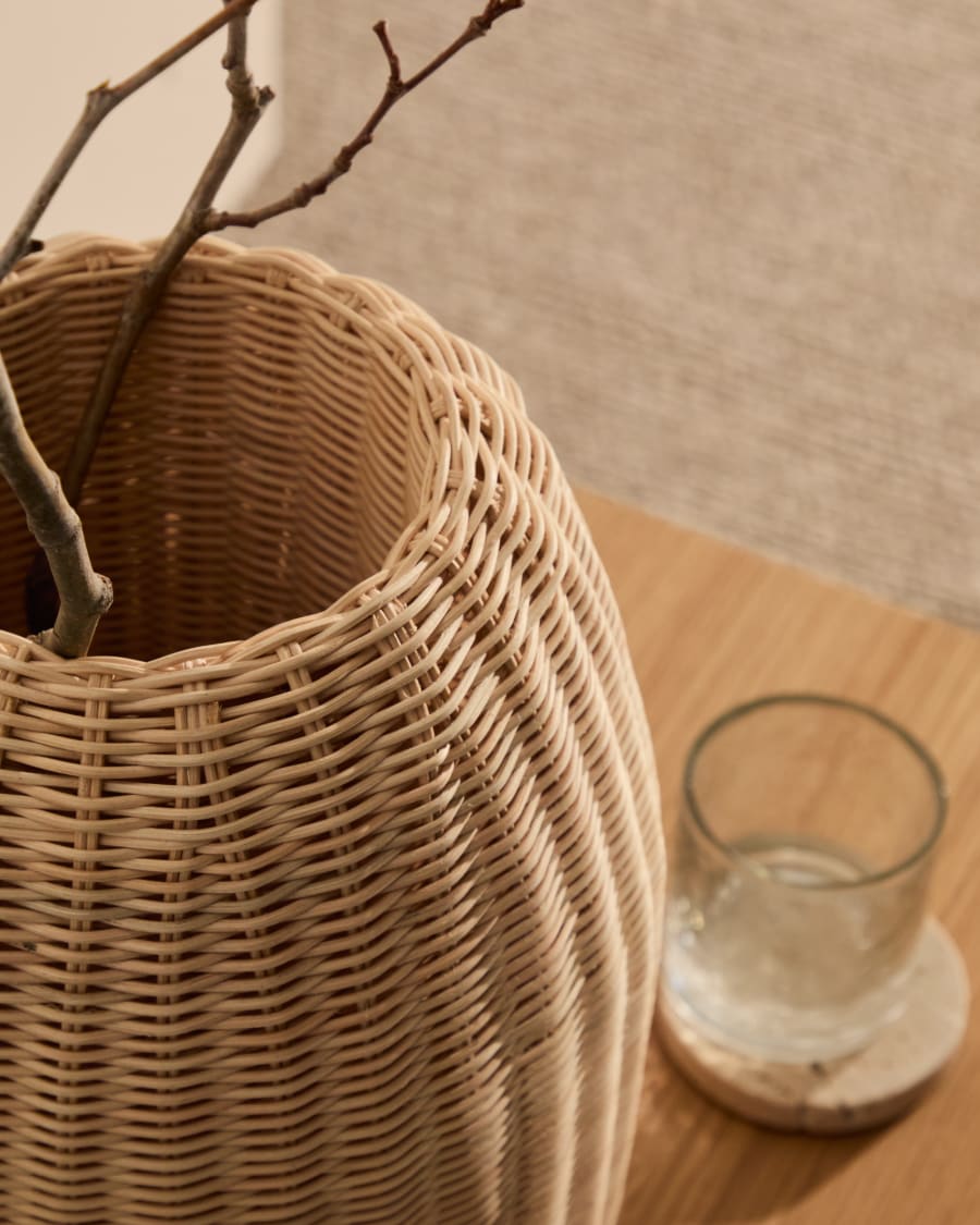 Zilna rattan vase 40cm