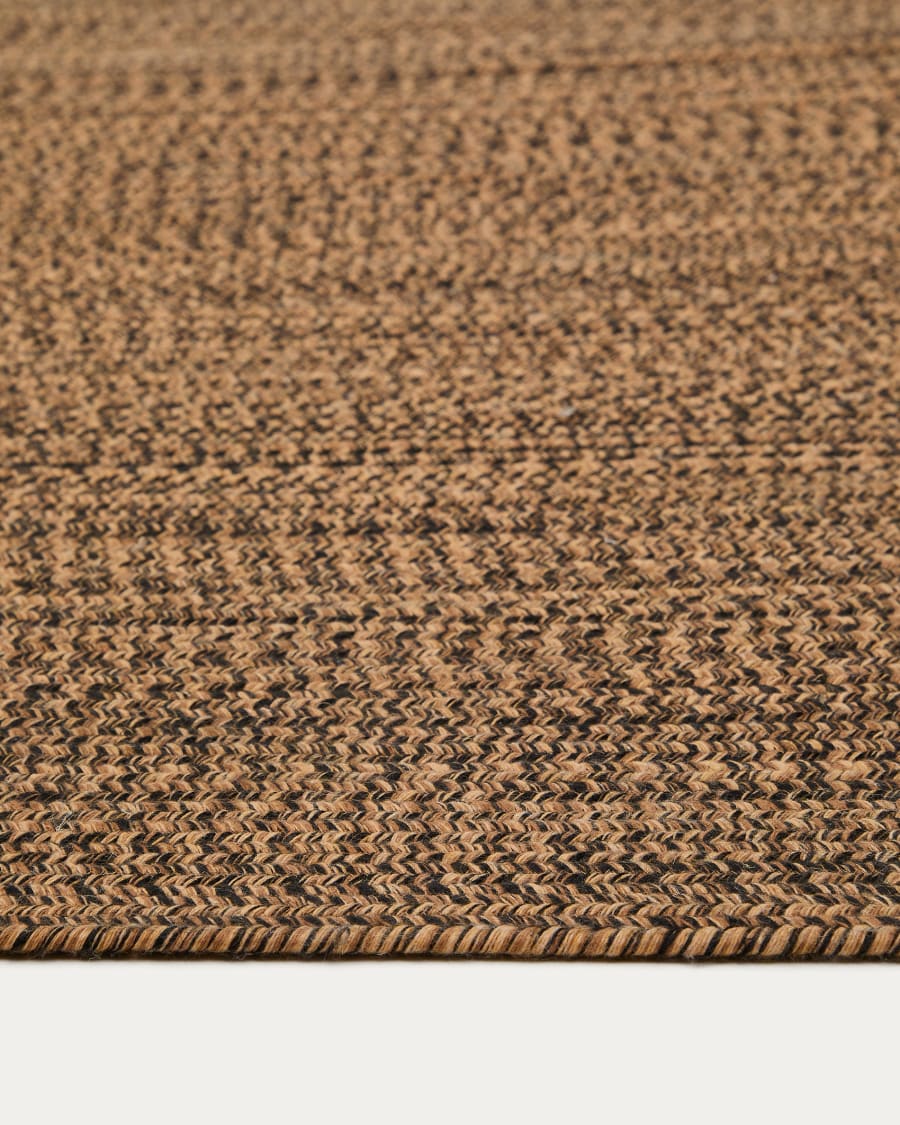 Rug Barien 100% PET dark orange 200 x 300 cm