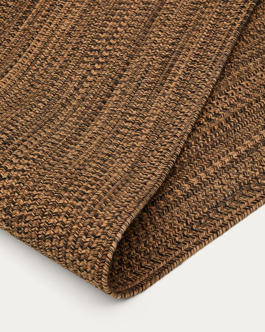 Rug Barien 100% PET dark orange 200 x 300 cm