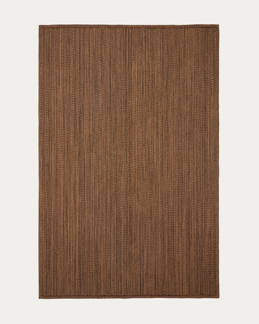 Rug Barien 100% PET dark orange 200 x 300 cm