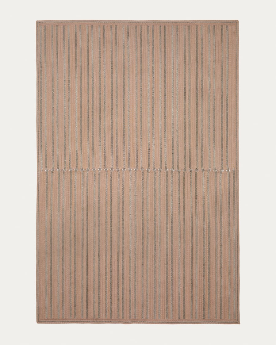 Rug Olivan 100% PET light orange 200 x 300 cm