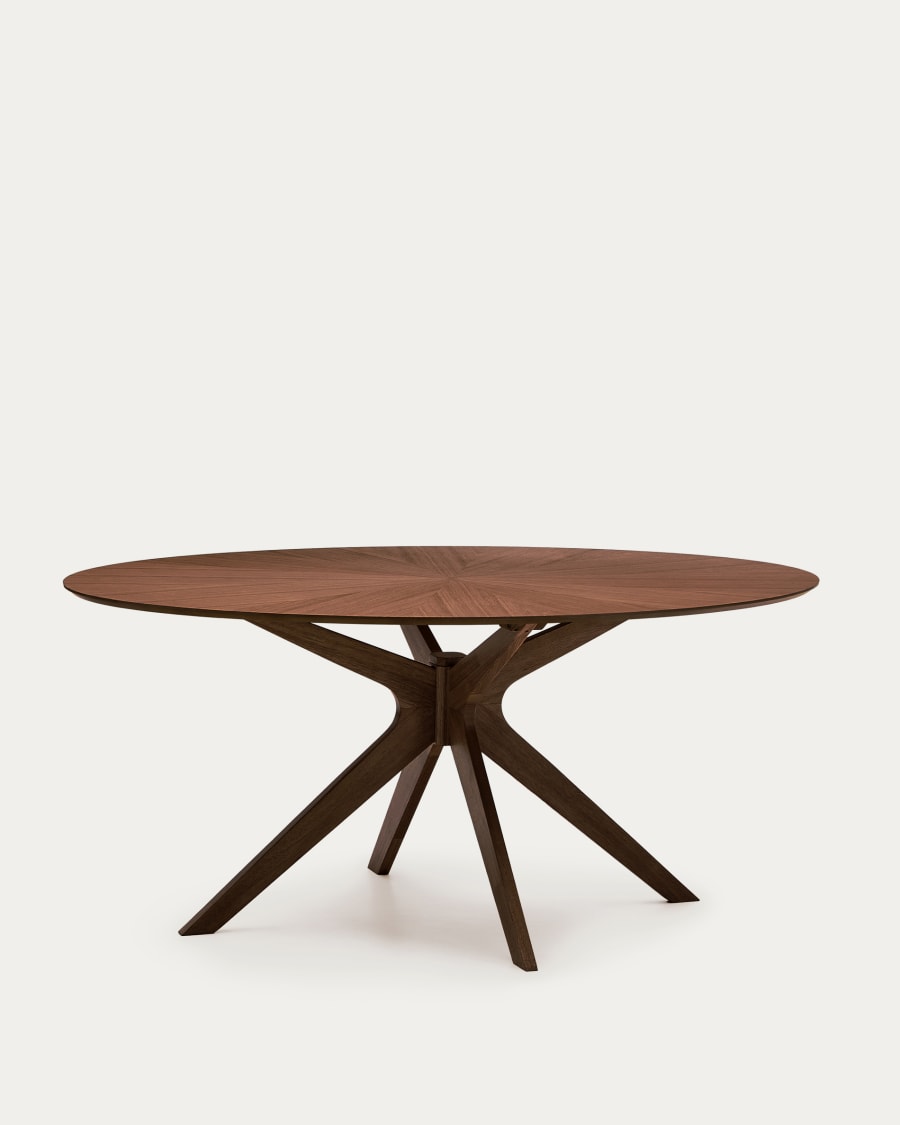 Naanim table in walnut veneer, 180 x 110 cm