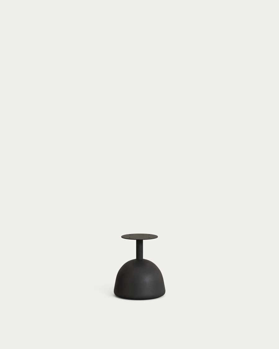 Saura Outdoor Table Base made of Steel with Black Painted Finish Ø 28 x 32 cm