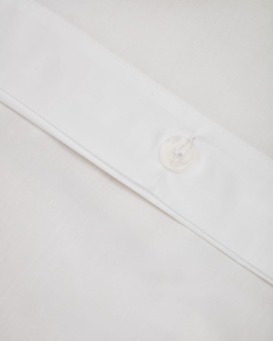 Milu set of duvet cover and pillow cases with embroidered goose for convertible cot and bed 70 x 140 cm