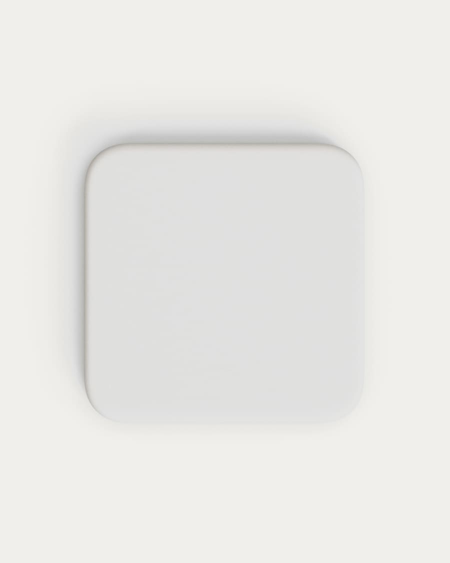 Lura white cement table top 70 x 70cm