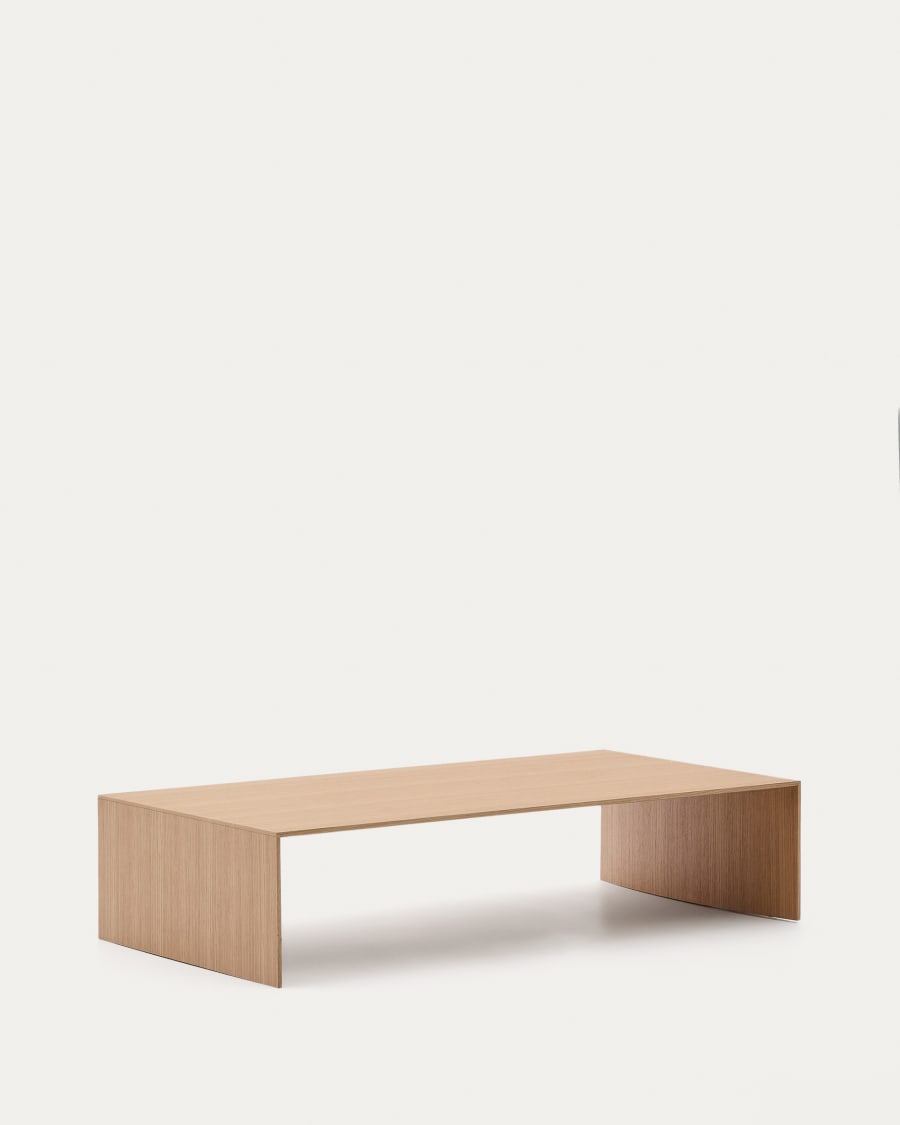 Litto oak veneer coffee table, 140 x 70 cm