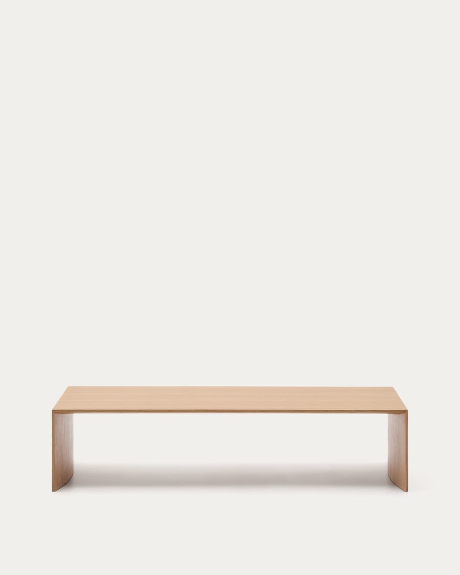 Litto oak veneer coffee table, 140 x 70 cm