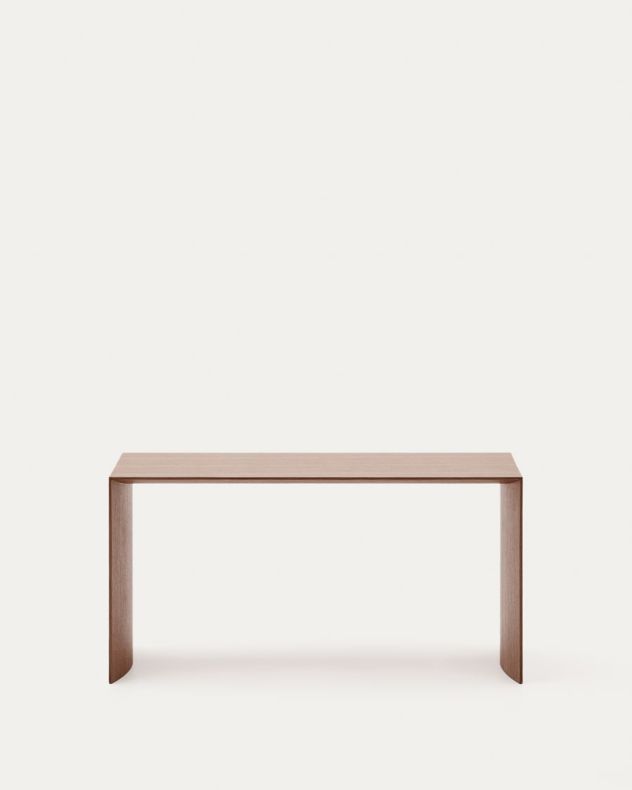 Litto walnut veneer coffee table, 90 x 45 cm