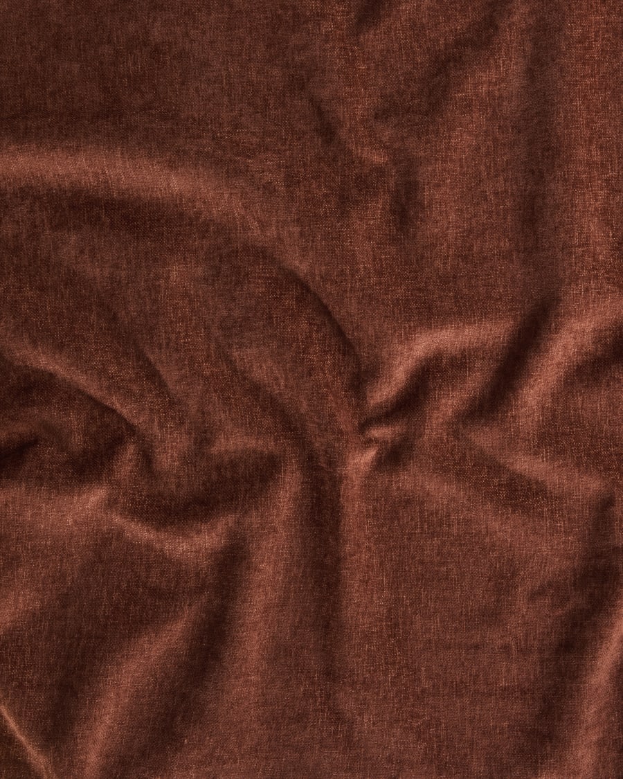 Mostra de tela Liberty terracota LB59 10x15 cm