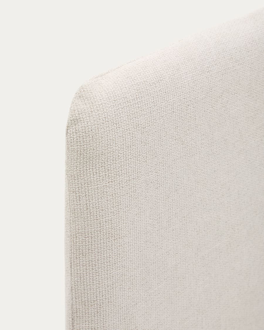 Pearl chenille cover for the Valma headboard for a 90 x 200 cm bed