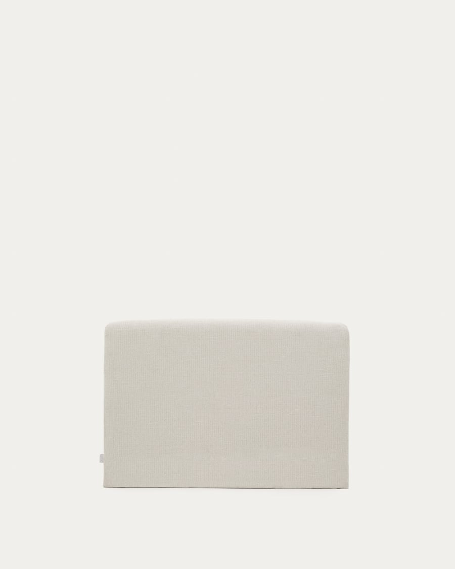 Pearl chenille cover for the Valma headboard for a 90 x 200 cm bed