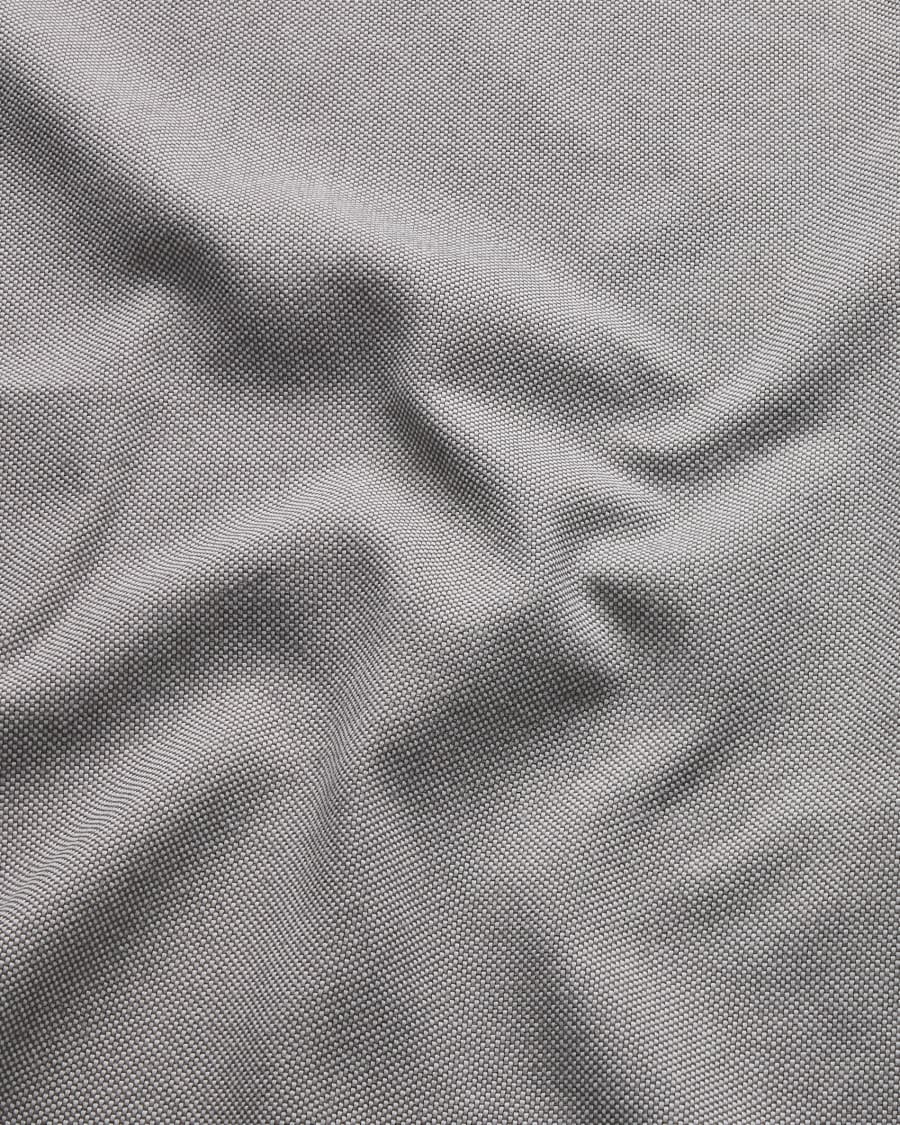 Stoffmuster Garden Plain grau GP03 15 x 10 cm