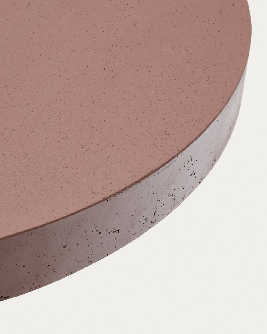 Aiguablava terracotta cement round table Ø90cm
