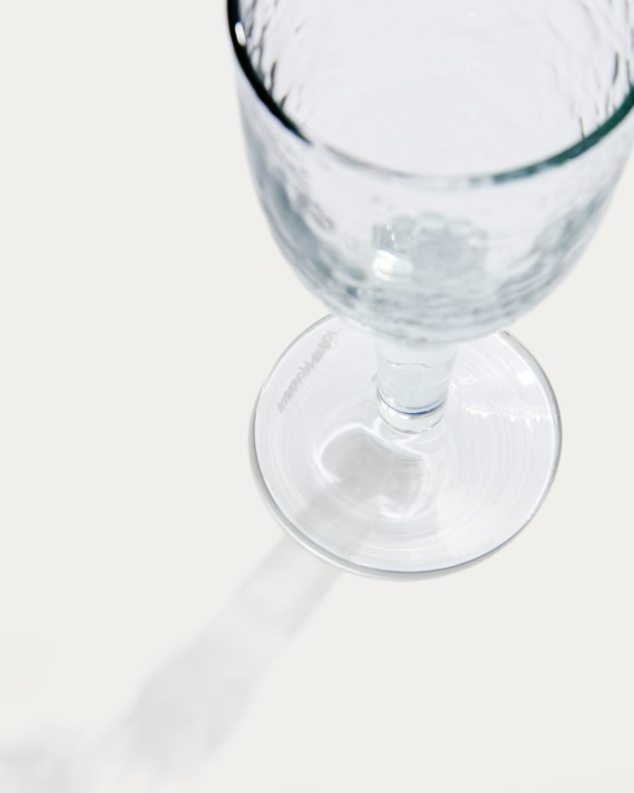 Calice da vino Vinea in vetro riciclato trasparente