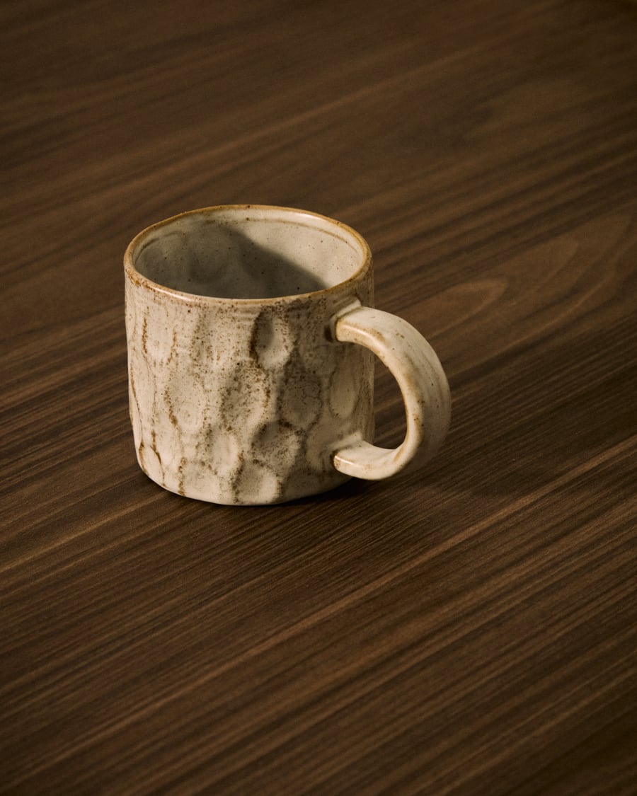 Alenia mug in grey ceramic