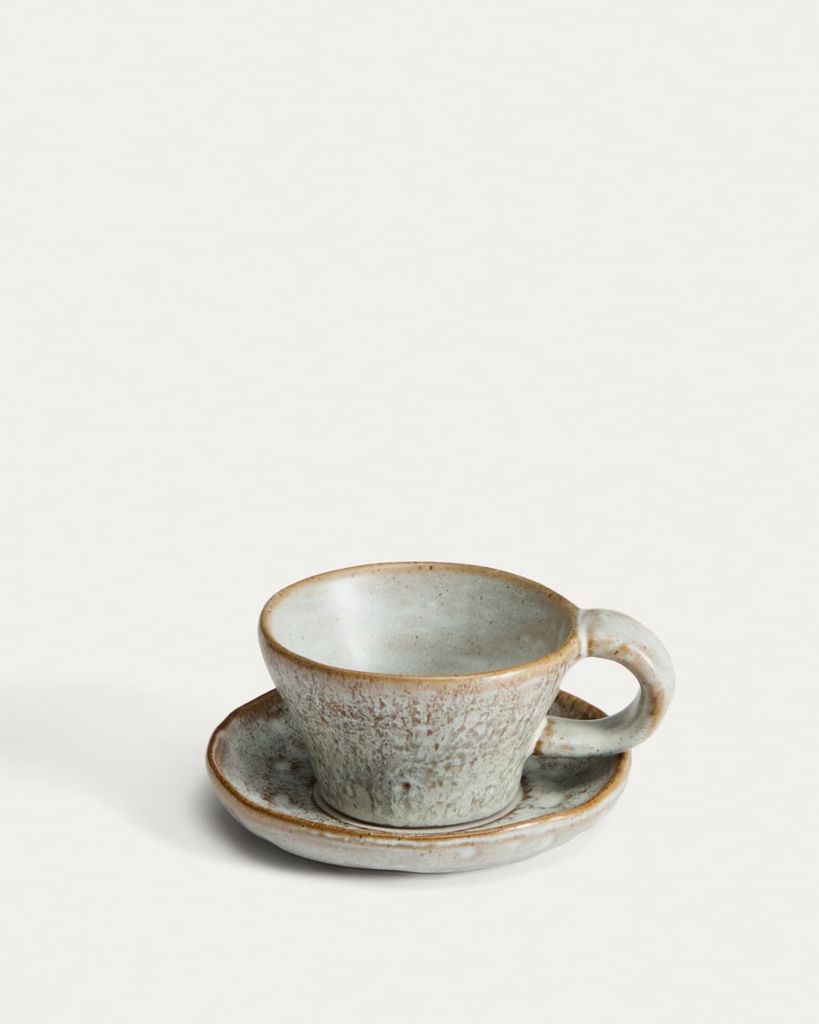 Alenia mug in grey ceramic