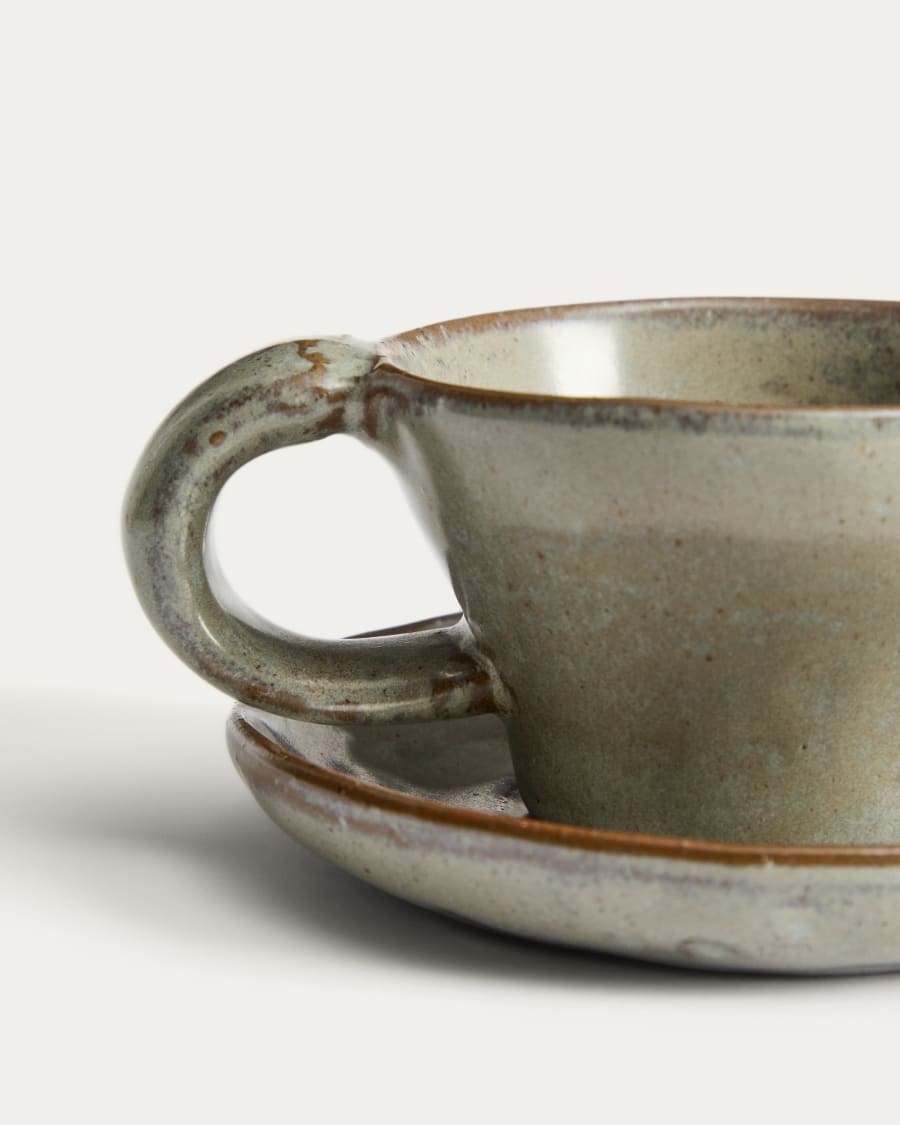 Tasse Alenia en céramique grise