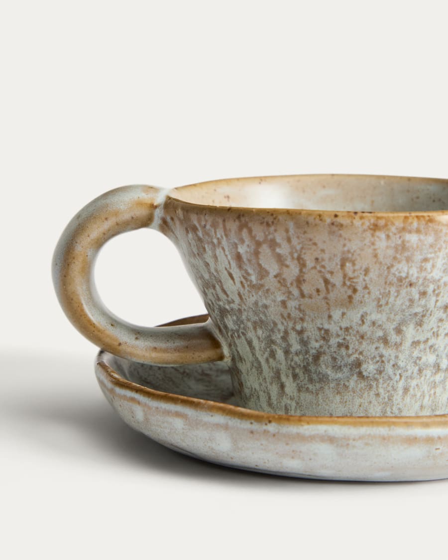 Alenia mug in grey ceramic