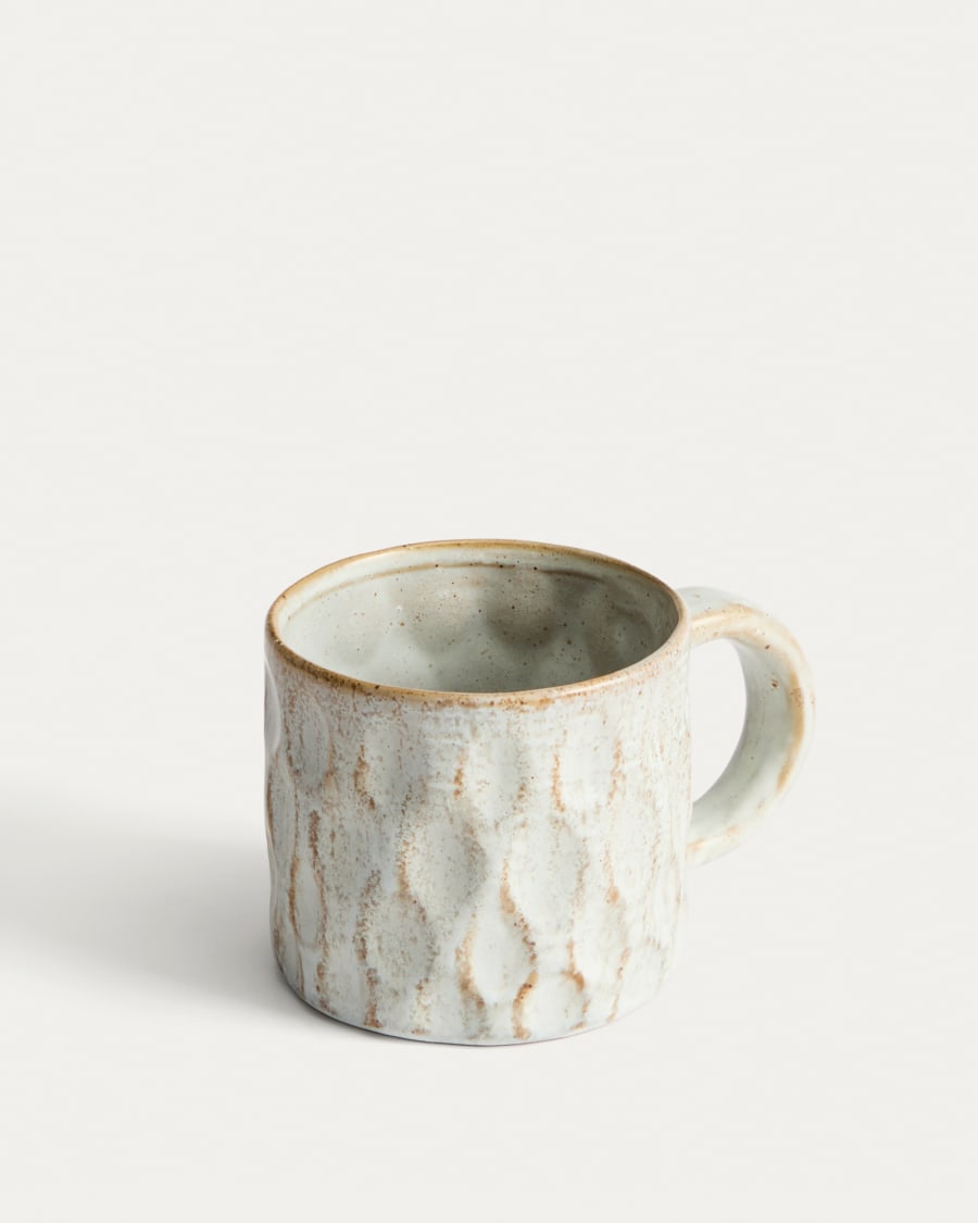 Alenia mug in grey ceramic