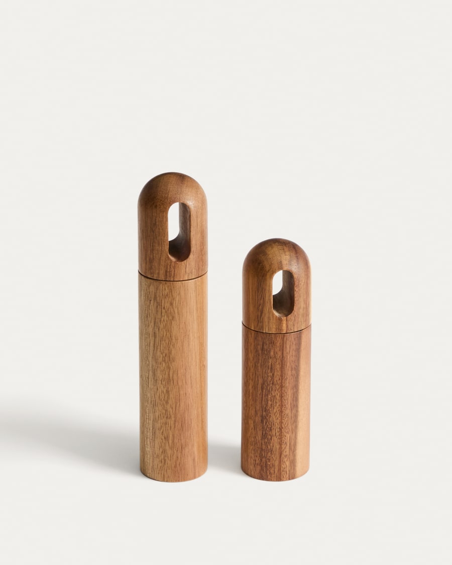 Pfeffer- und Salzmühle Blera aus Akazienholz, 22,9 cm, FSC 100 %