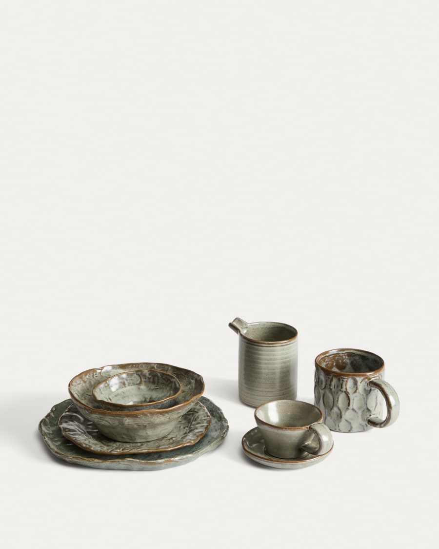 Alenia mug in grey ceramic