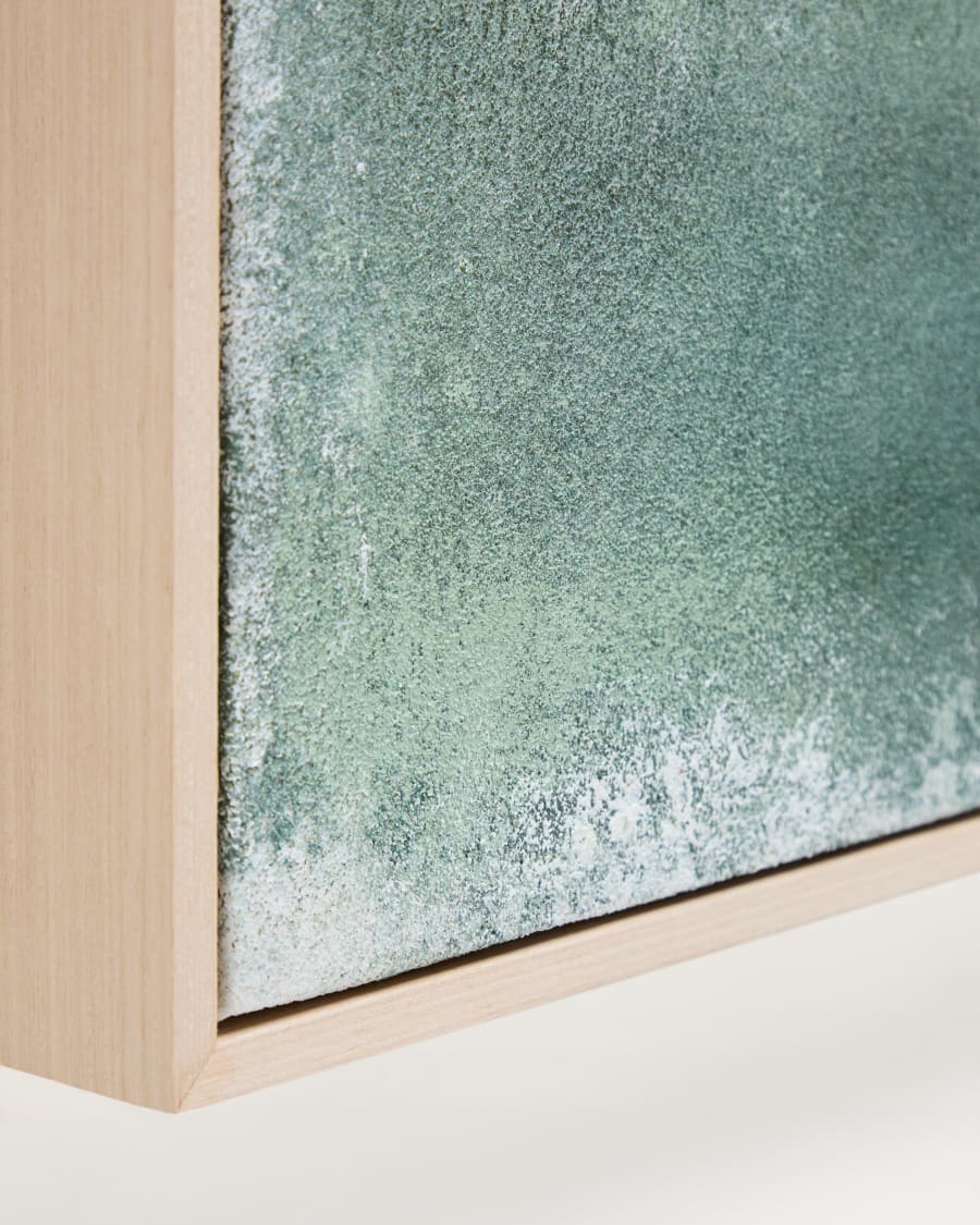 Quadro astratto Selnar verde 60 x 90 cm
