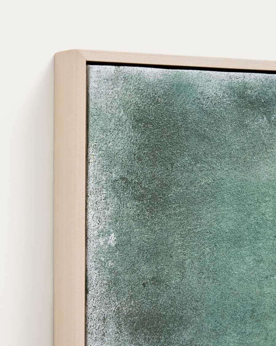 Quadro astratto Selnar verde 60 x 90 cm