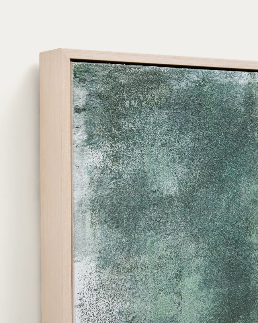 Quadro astratto Selnar verde 182 x 47 cm