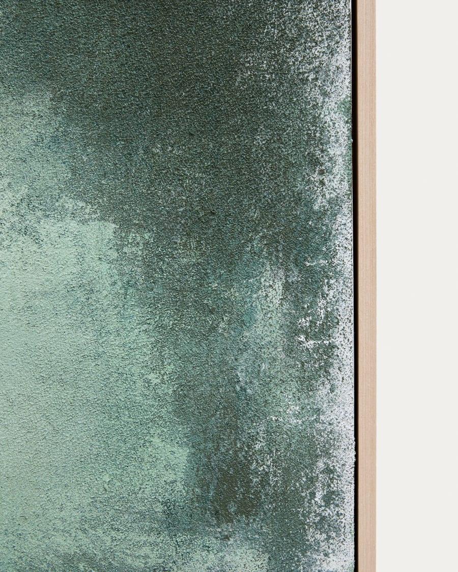 Quadro astratto Selnar verde 60 x 90 cm