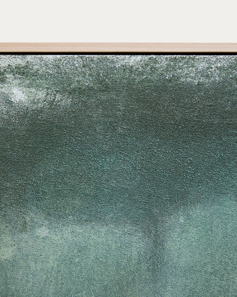 Quadro astratto Selnar verde 182 x 47 cm