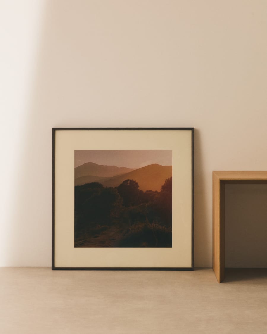 Quadro Zavira fotografia di paesaggio de La Garrotxa 50 x 70 cm