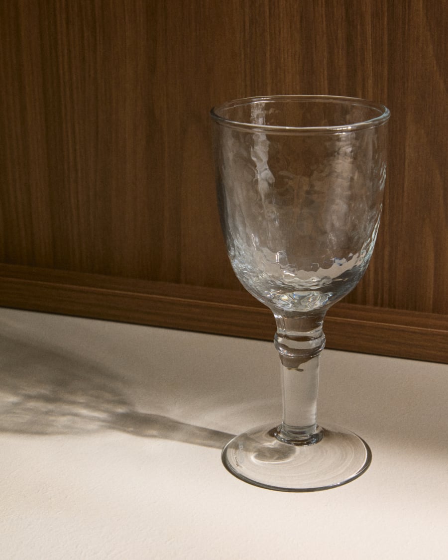 Calice da vino Vinea in vetro riciclato trasparente