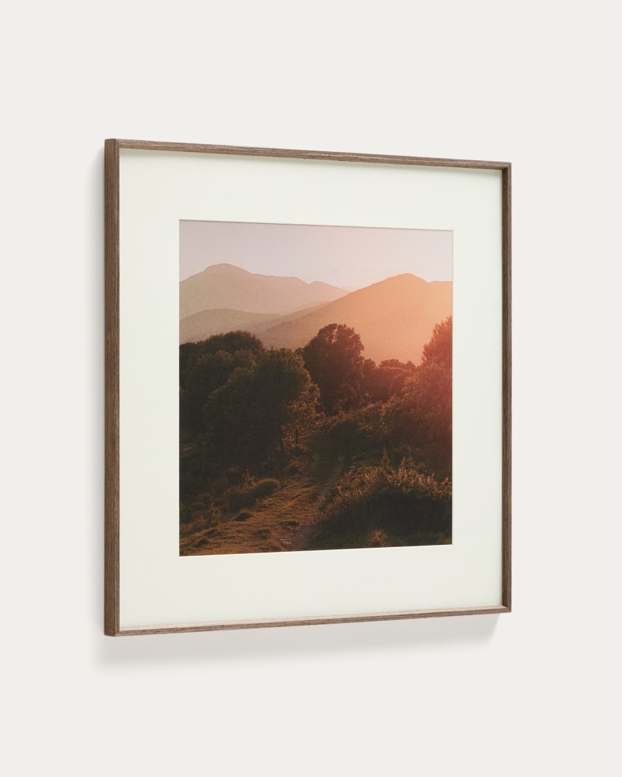 Quadro Zavira fotografia di paesaggio de La Garrotxa 50 x 70 cm