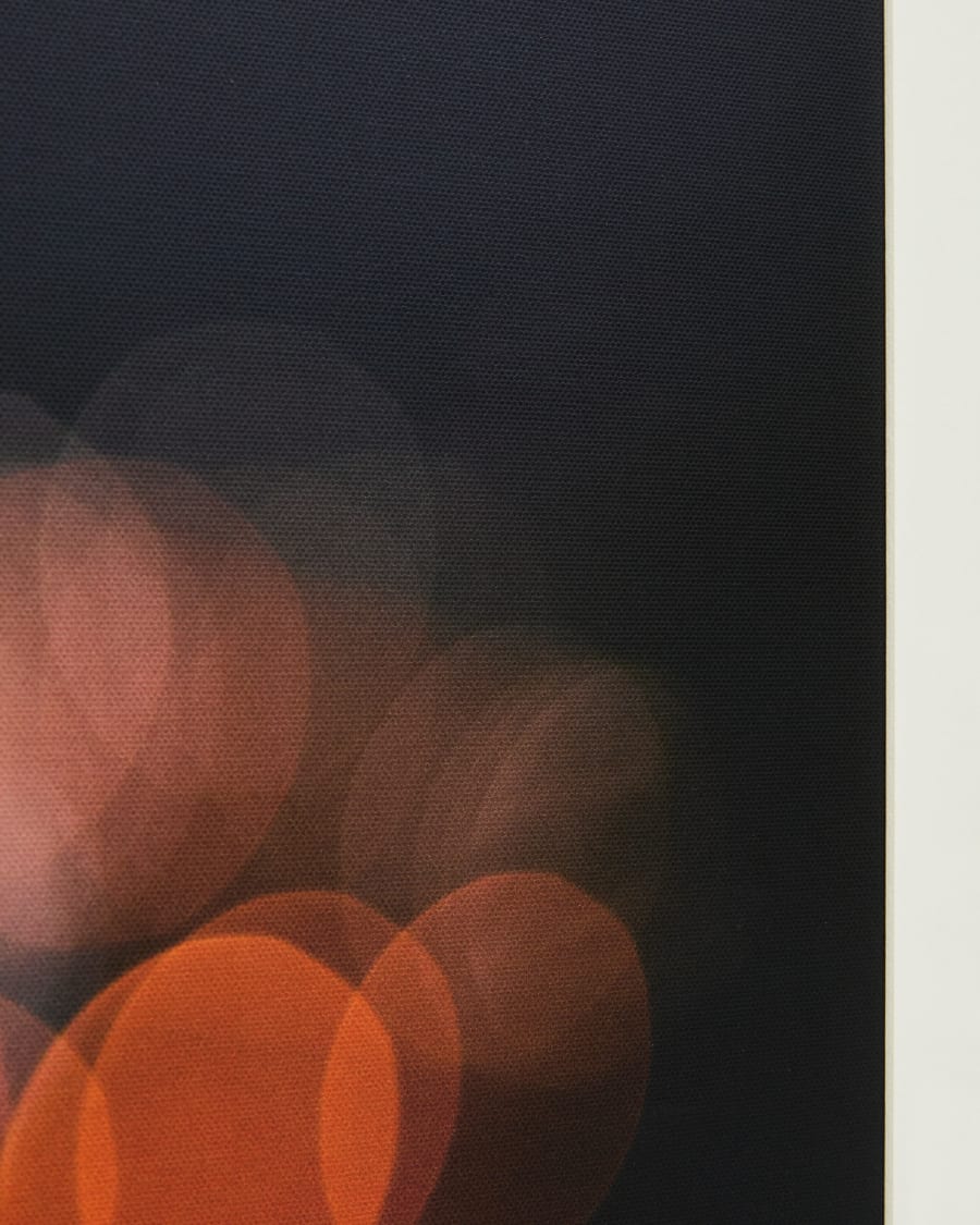 Quadro Zavira fotografia di luci di Barcellona 50 x 70 cm