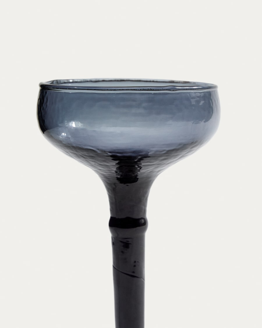 Calice da vino Vinea in vetro riciclato blu