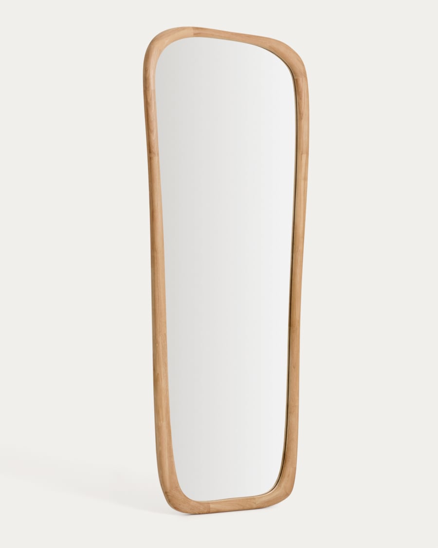 Alura teak wood mirror 158 x 61cm FSC 100%