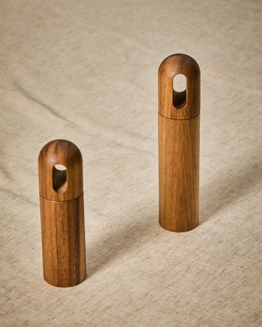Pfeffer- und Salzmühle Blera aus Akazienholz, 22,9 cm, FSC 100 %