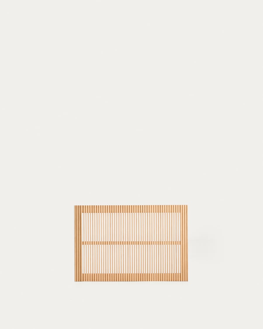 Beyla solid oak wood headboard for 90cm bed FSC 100%