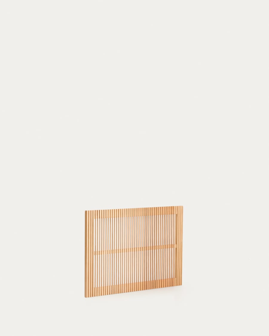 Beyla solid oak wood headboard for 90cm bed FSC 100%