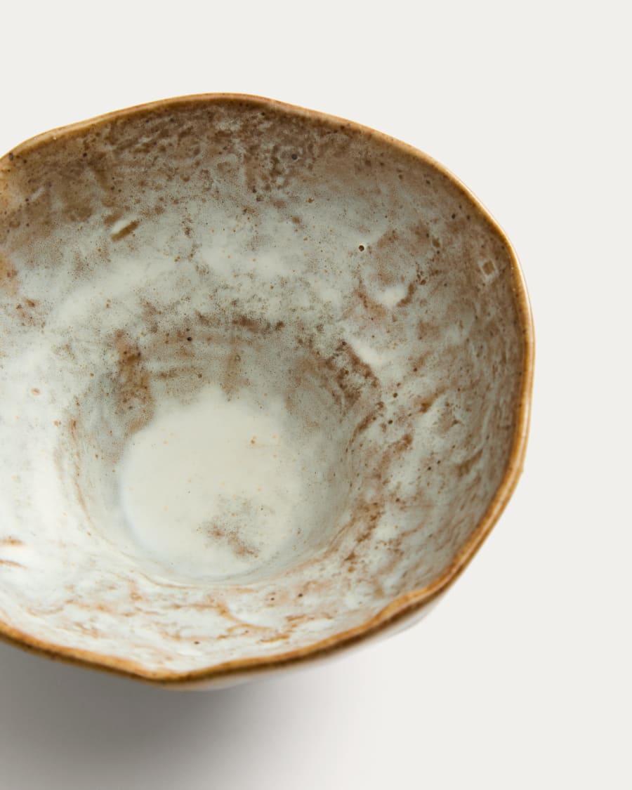 Alenia grey ceramic bowl