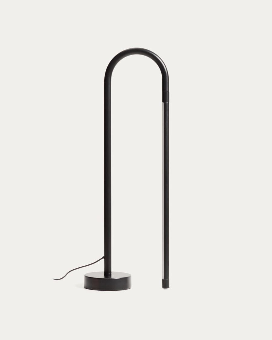 Lampe de table Bow en aluminium noir