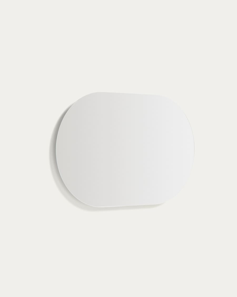 Donia oval bathroom mirror 80 x 50cm